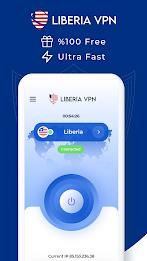 VPN Liberia - Get Liberia IP Captura de pantalla 1