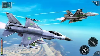 Combat Fighting Airplane Games Ekran Görüntüsü 3