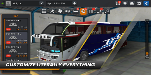 Bus Simulator Indonesia Mod स्क्रीनशॉट 3