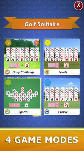 Golf Solitaire 스크린샷 2