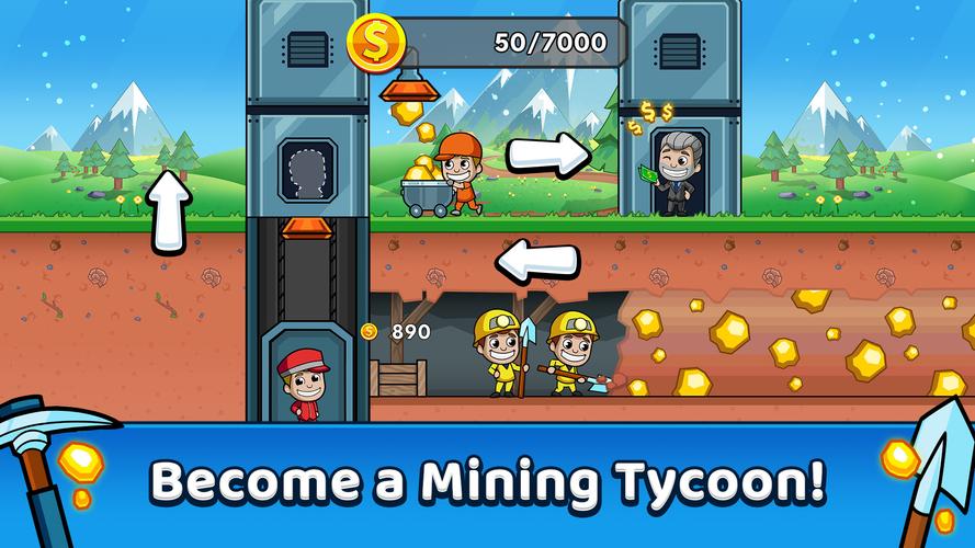 Idle Miner ภาพหน้าจอ 1