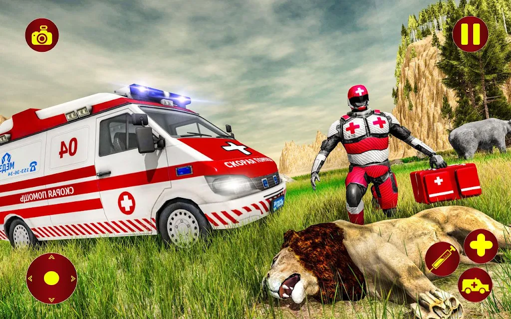 Doctor Robot Animals Rescue Tangkapan skrin 3