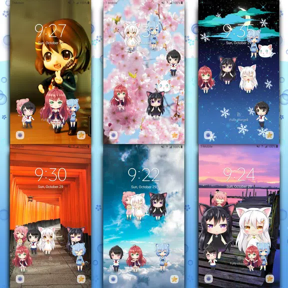 Lively Anime Live Wallpaper Ekran Görüntüsü 2