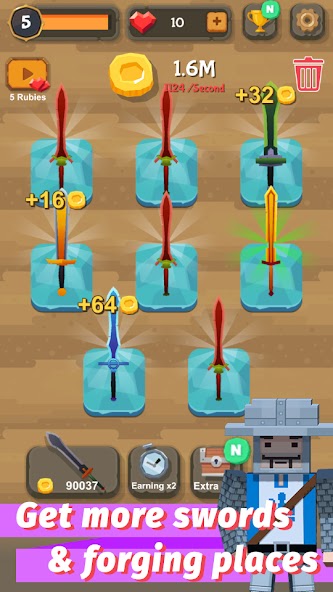 Merge Sword Mod Ekran Görüntüsü 2