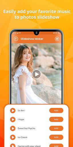 Video Maker - Photo Slideshow Maker with music Schermafbeelding 3