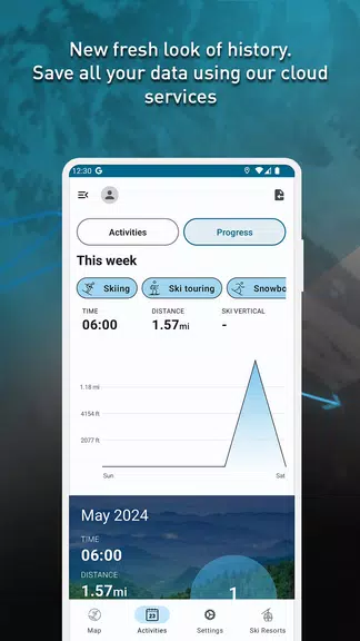 SkiPal - Accurate Ski Tracks Screenshot 3