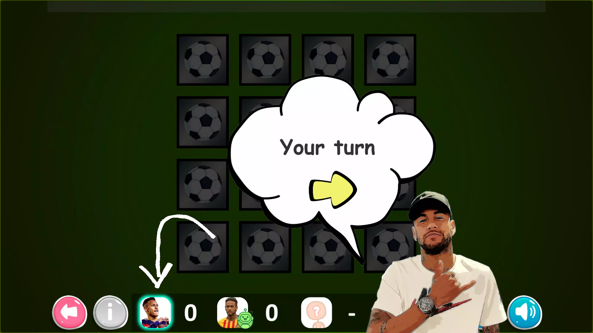 Schermata Neymar Memory 2