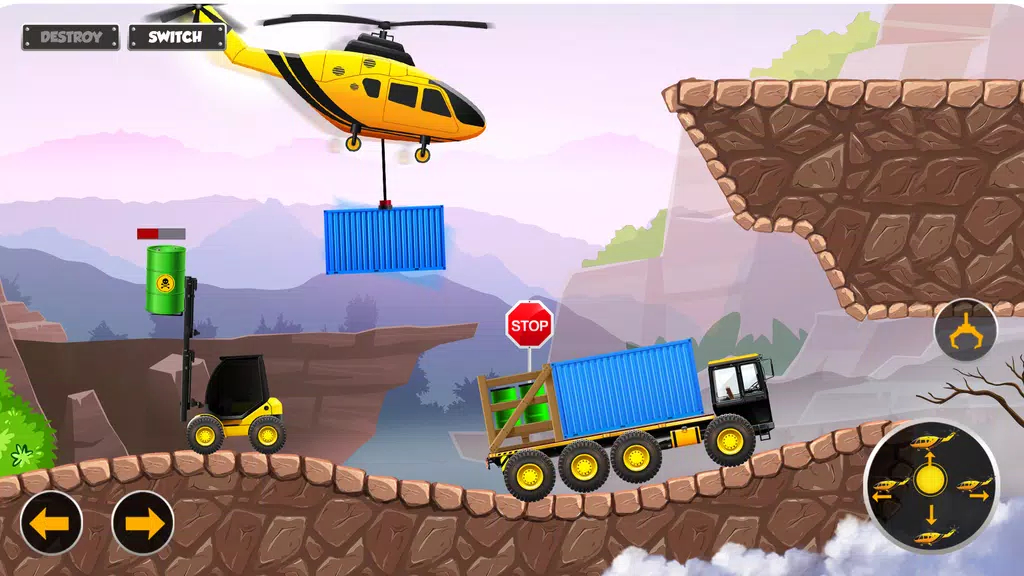 JCB Construction Truck Games Captura de tela 4