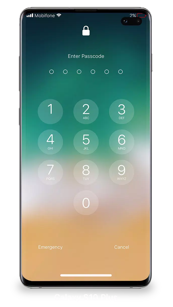 Schermata Lock Screen iOS 15 3