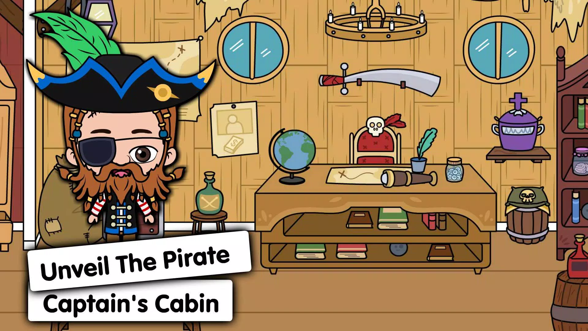 My Pirate Town: Treasure Games應用截圖第3張