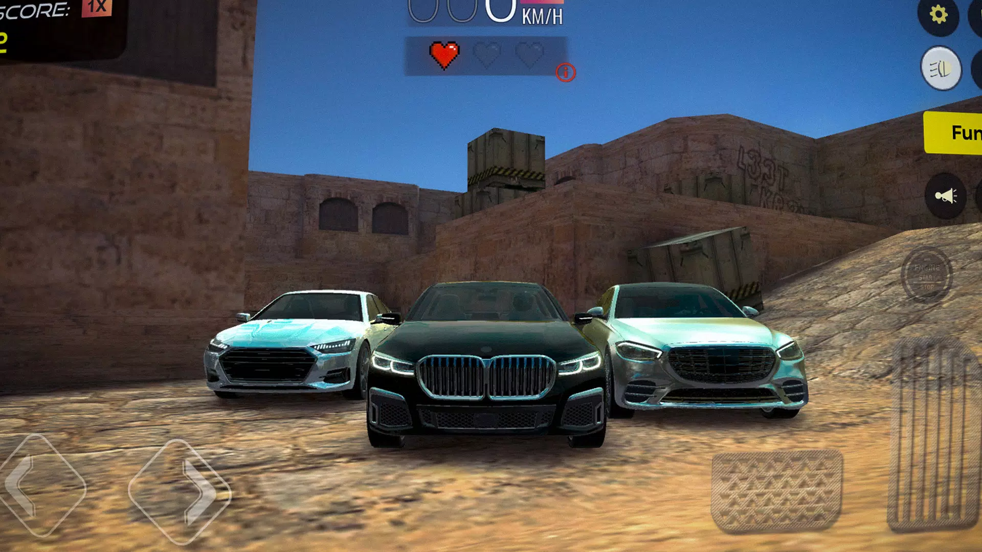 Racing in Car - Multiplayer Captura de pantalla 4
