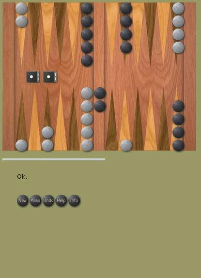 Backgammon Solitaire Classic Captura de tela 4