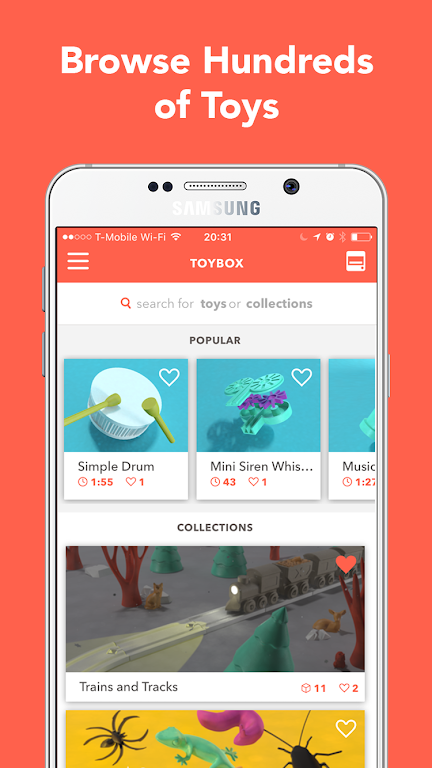 Toybox - 3D Print your toys! Скриншот 3