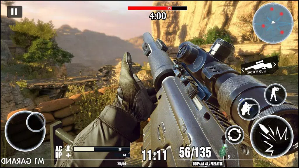 Desert Sniper 3D: Battleground Captura de pantalla 4