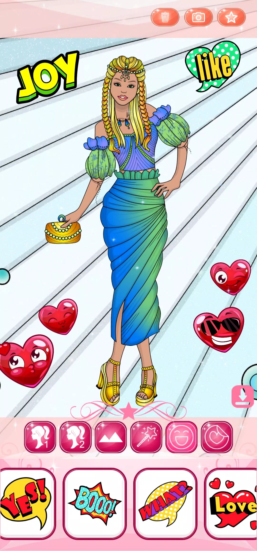 Dress Up Games & Coloring Book 스크린샷 3