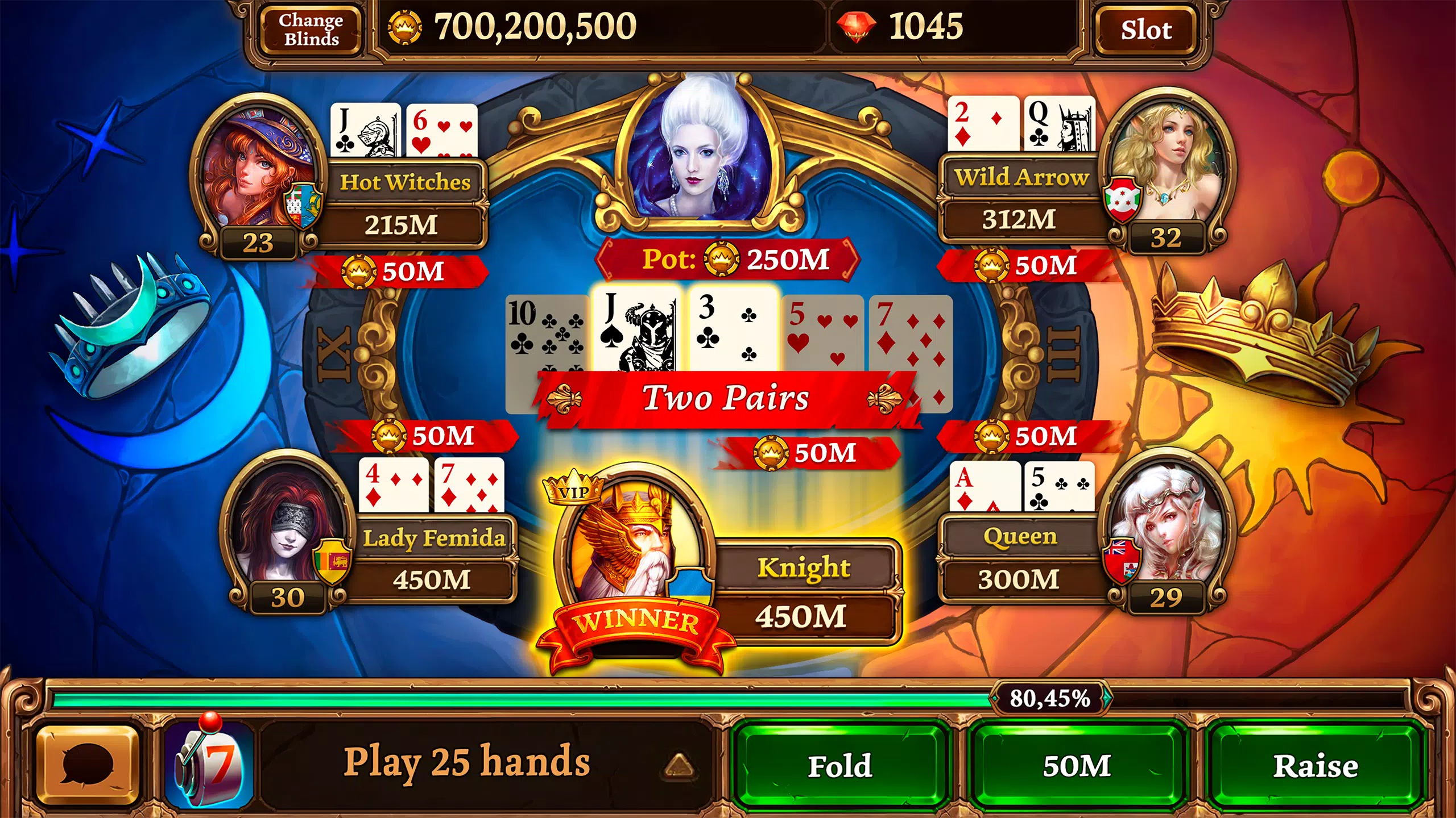 Texas Holdem Poker & Blackjack Скриншот 1