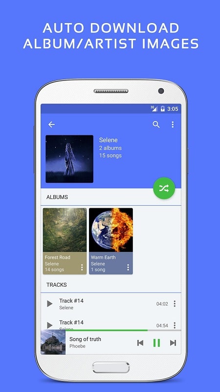 Pulsar Music Player Pro ภาพหน้าจอ 2