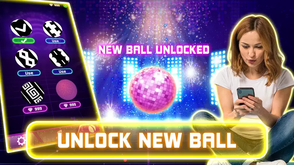 Dancing Ball - Twist EDM Rhythm Game Zrzut ekranu 4