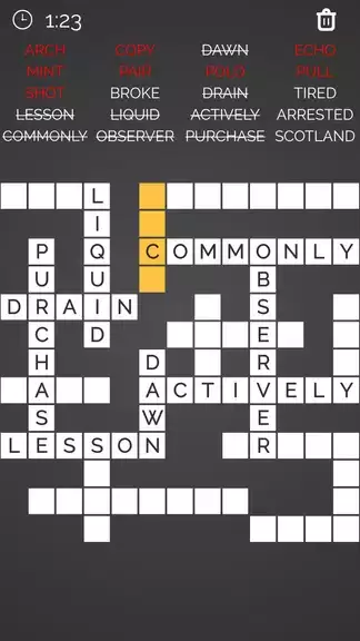 Crossword : Word Fill Tangkapan skrin 2