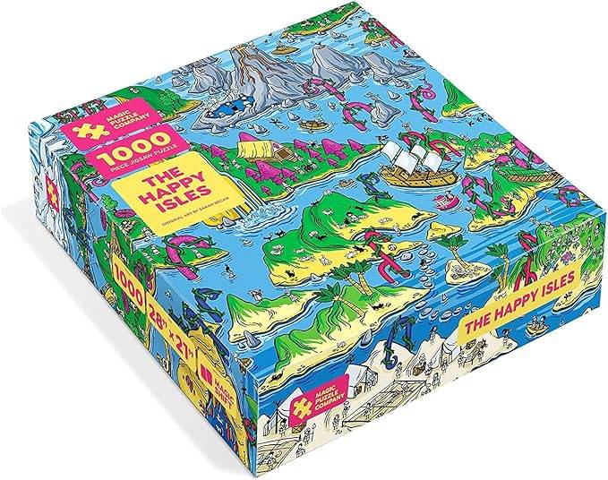 The Happy Isles 1000-Piece Jigsaw Puzzle