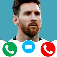 Messi video call prank Capture d'écran 1