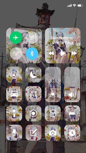 Wow Ayaka Theme - Icon Pack Tangkapan skrin 4