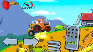 Kids Monster Truck Racing Game ภาพหน้าจอ 3