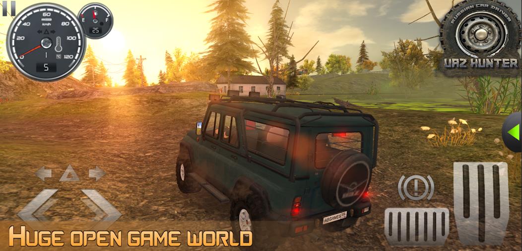 Russian Car Driver UAZ HUNTER Mod应用截图第1张