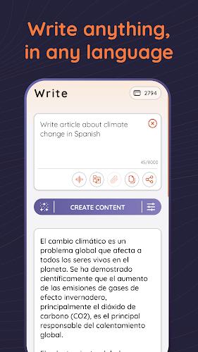 AI Chat & AI Writer - Genie Captura de pantalla 4