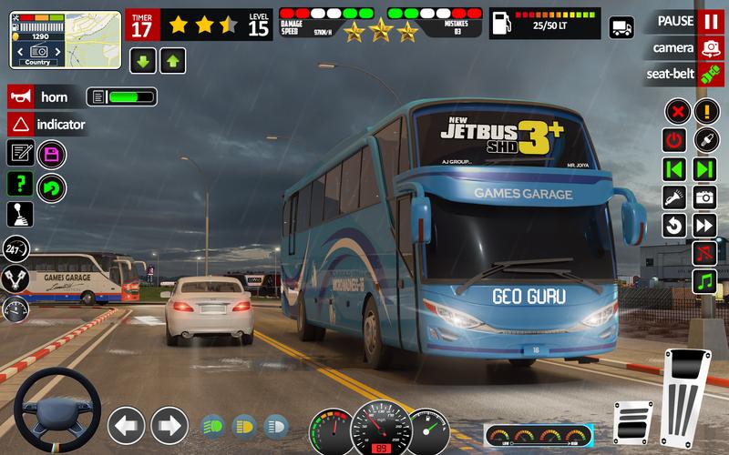 Classic Bus Simulator Games 3D Captura de tela 3