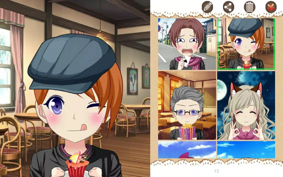Anime Avatar Studio Capture d'écran 2