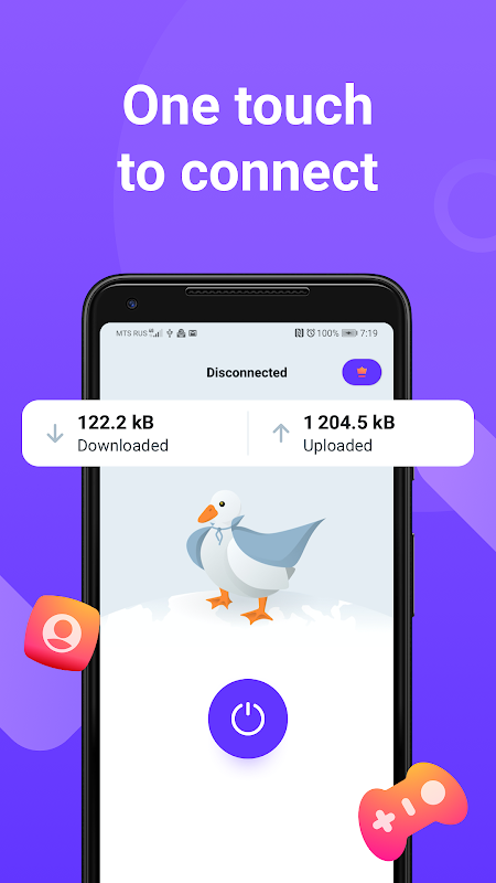 VPN Duck Captura de tela 1