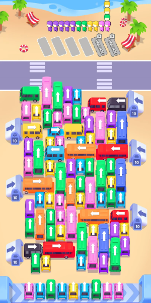 Bus Frenzy : Station Shuffle Ekran Görüntüsü 2