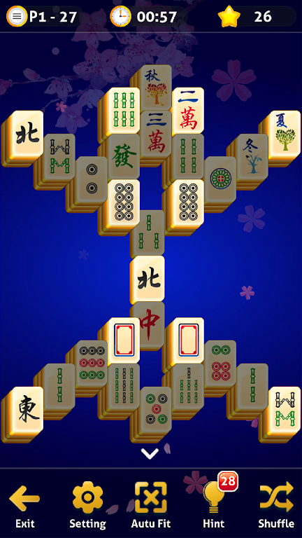 Schermata Mahjong Solitaire - Oriental Journey 3