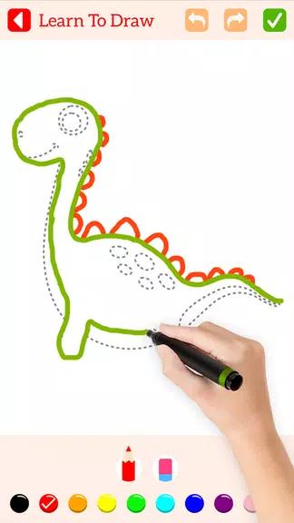 Learn To Draw Animals - Steps スクリーンショット 2