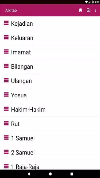 Alkitab audio Captura de pantalla 2
