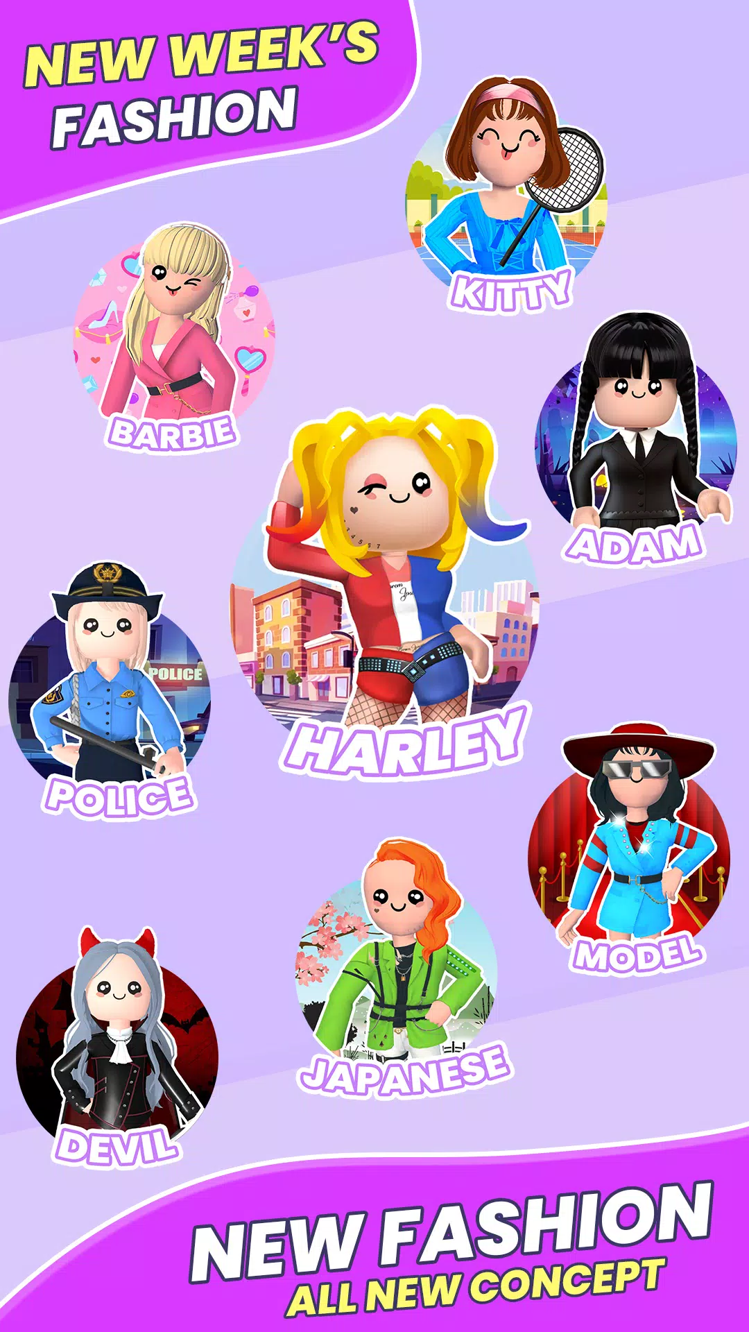Fashion Doll Dress Up Show Ekran Görüntüsü 3