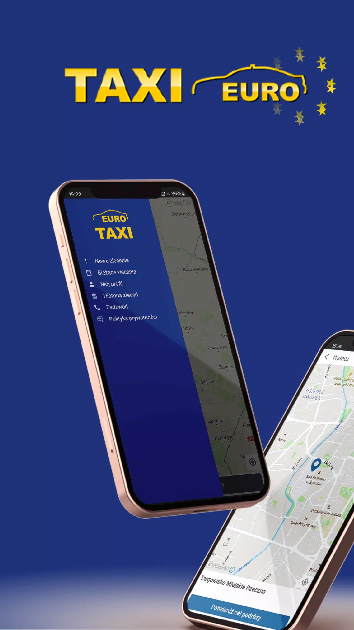 EURO TAXI Ekran Görüntüsü 1
