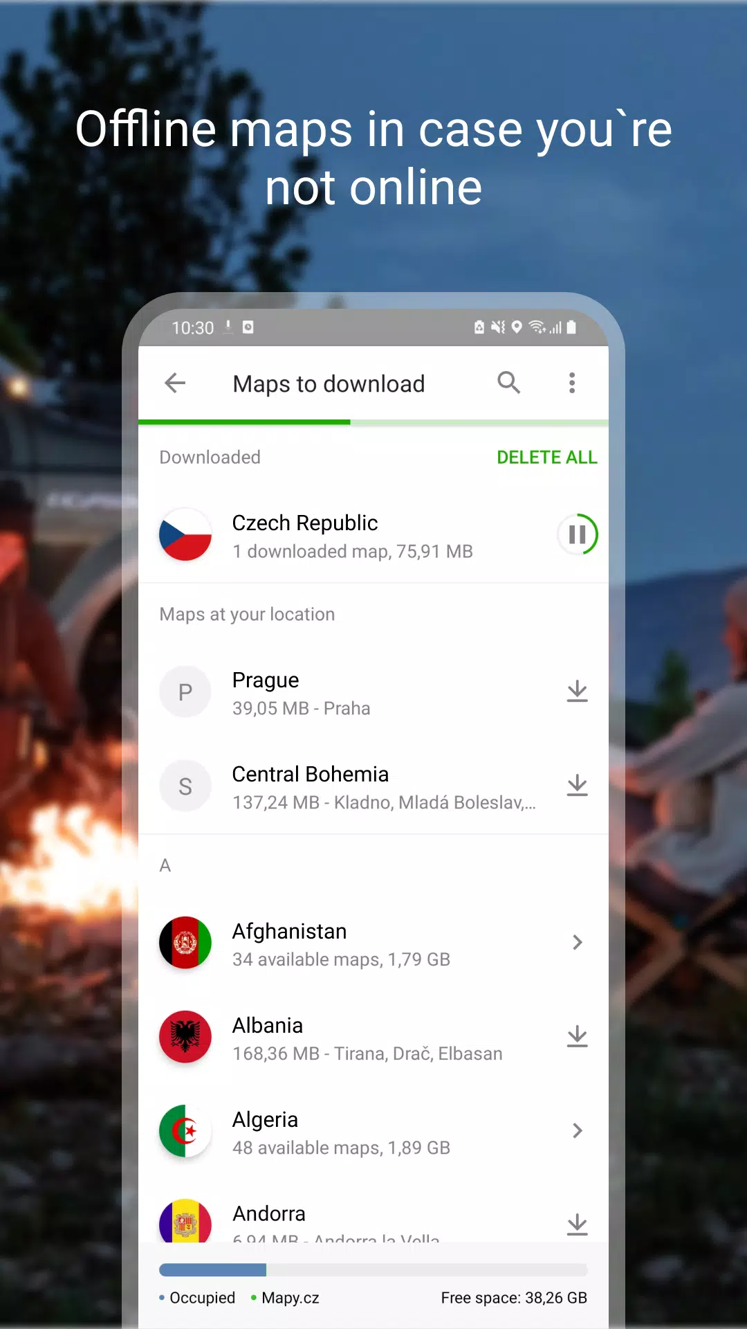 Mapy.cz: maps & navigation スクリーンショット 3