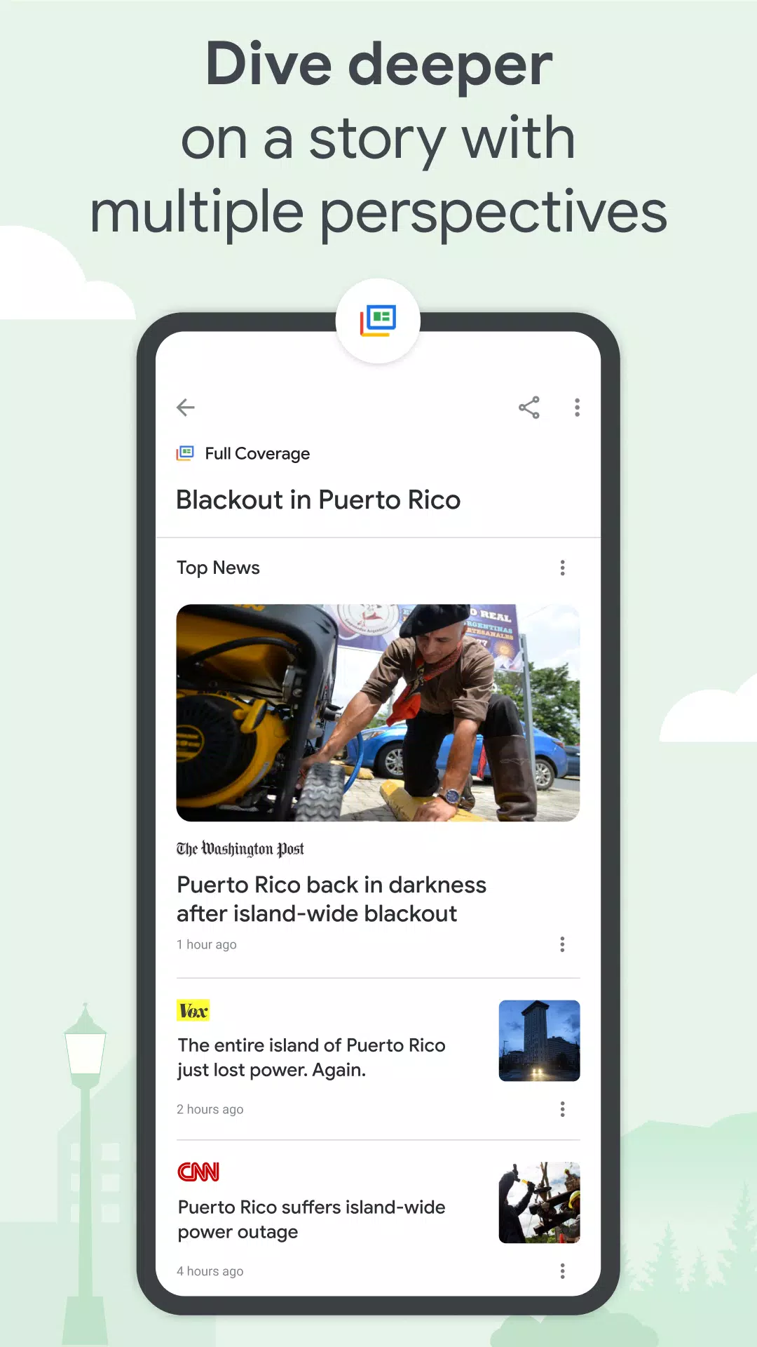 Google News ภาพหน้าจอ 3