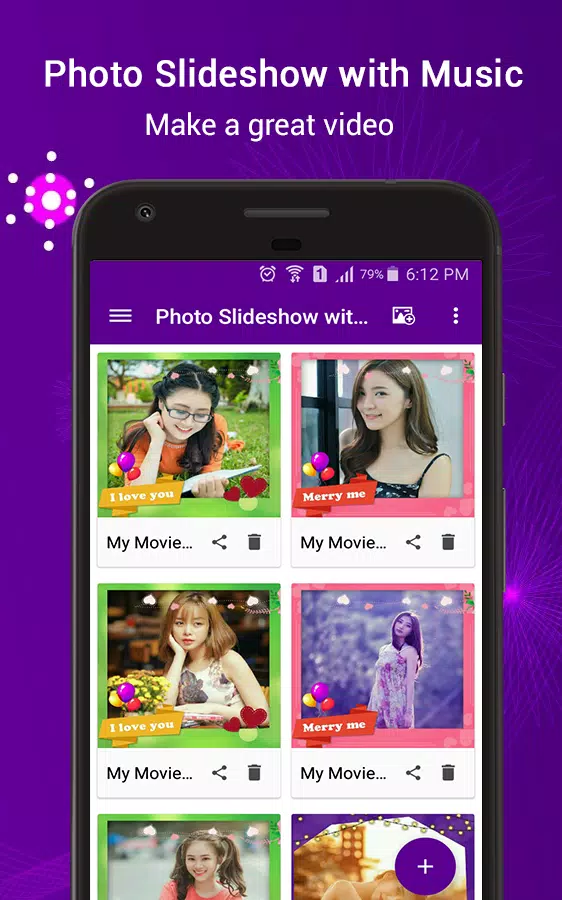 Photo Slideshow with Music应用截图第1张