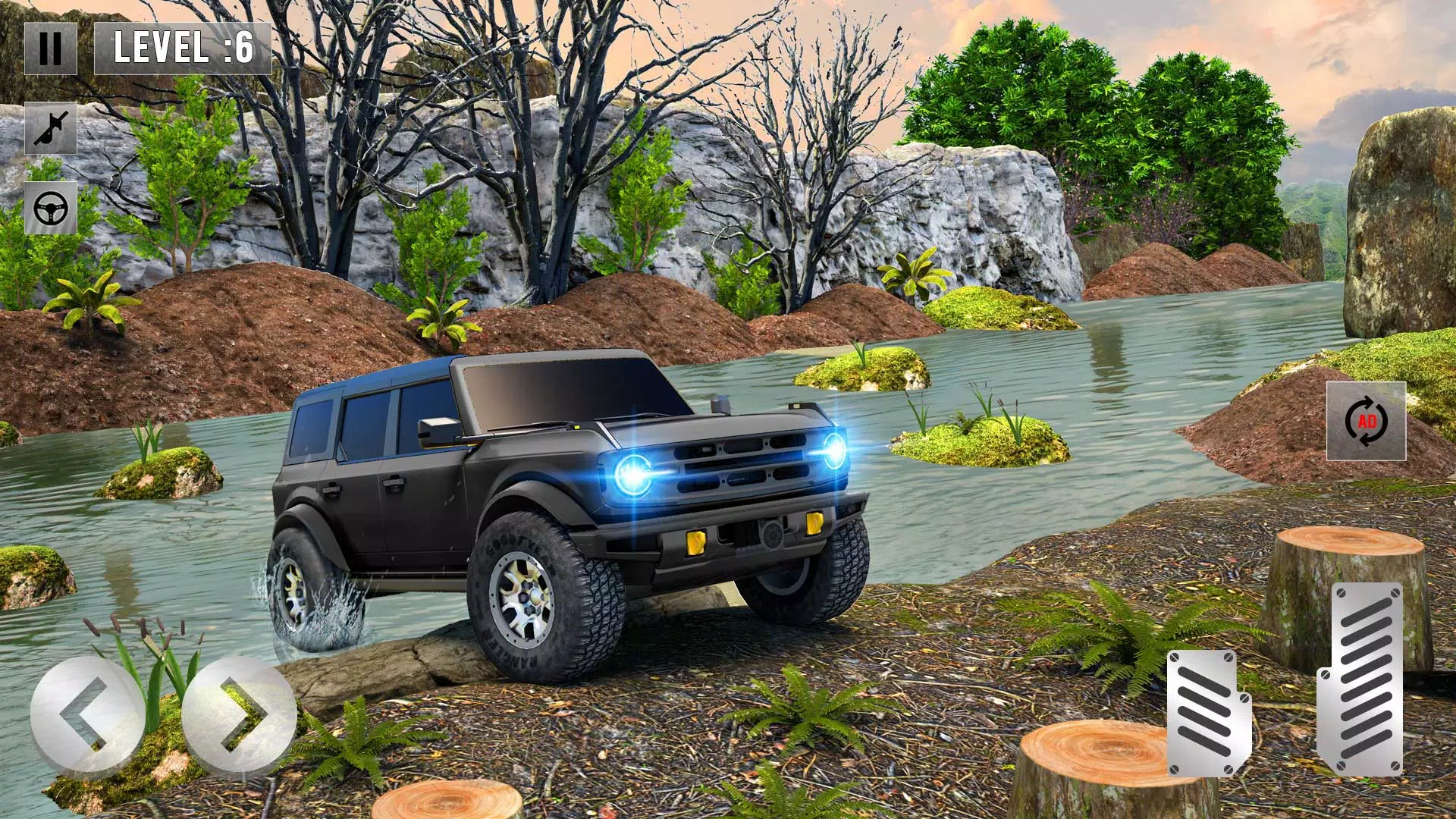 4x4 SUV Car Driving Simulator Captura de pantalla 1