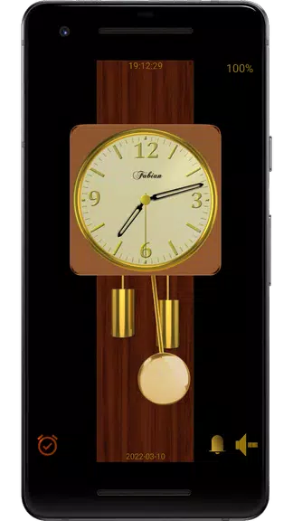 Modern Pendulum Wall Clock Captura de pantalla 3