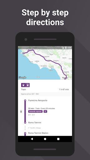 Rome2Rio: Trip Planner 스크린샷 4