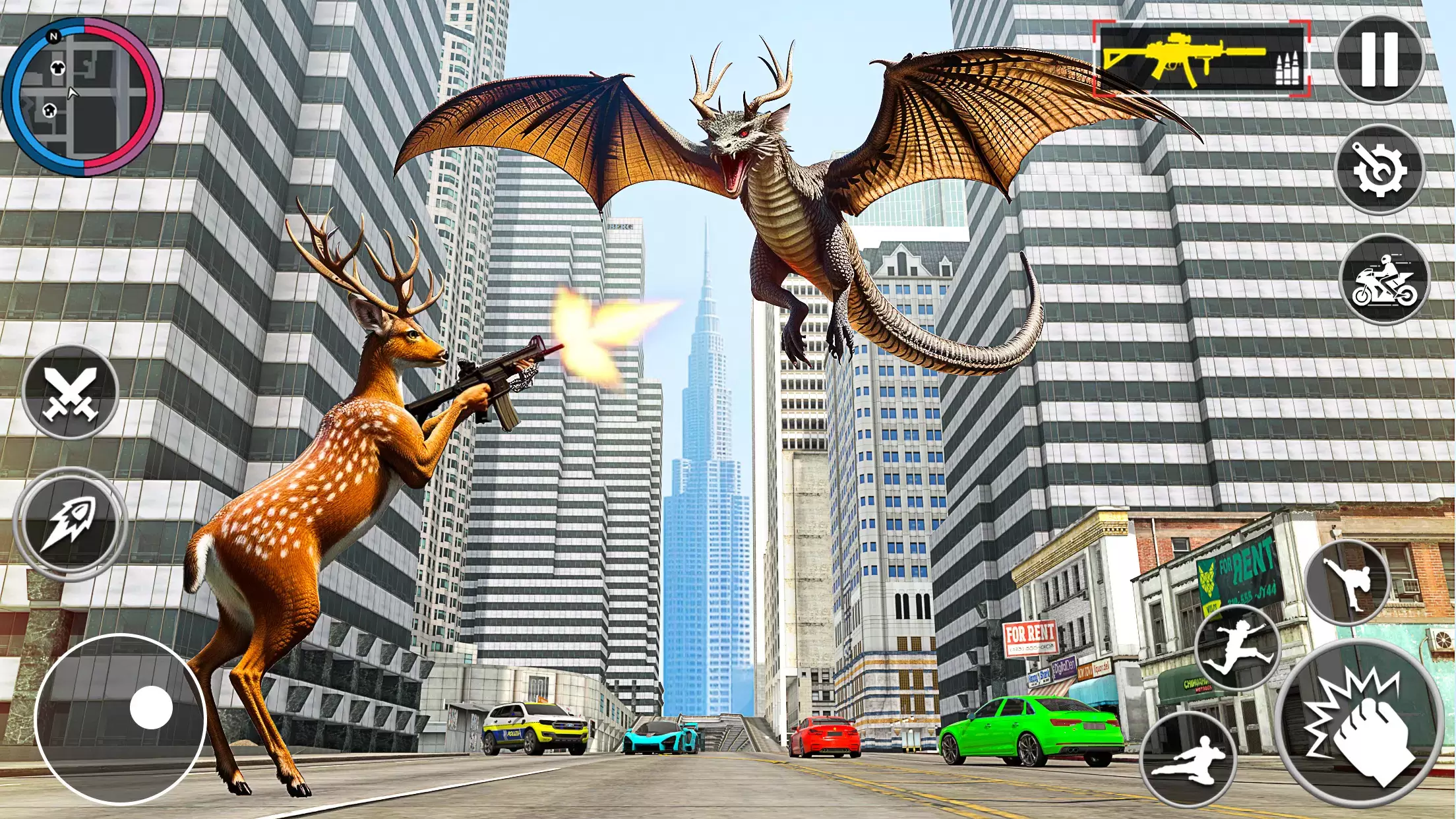 Deer Simulator 3D Open World ภาพหน้าจอ 1