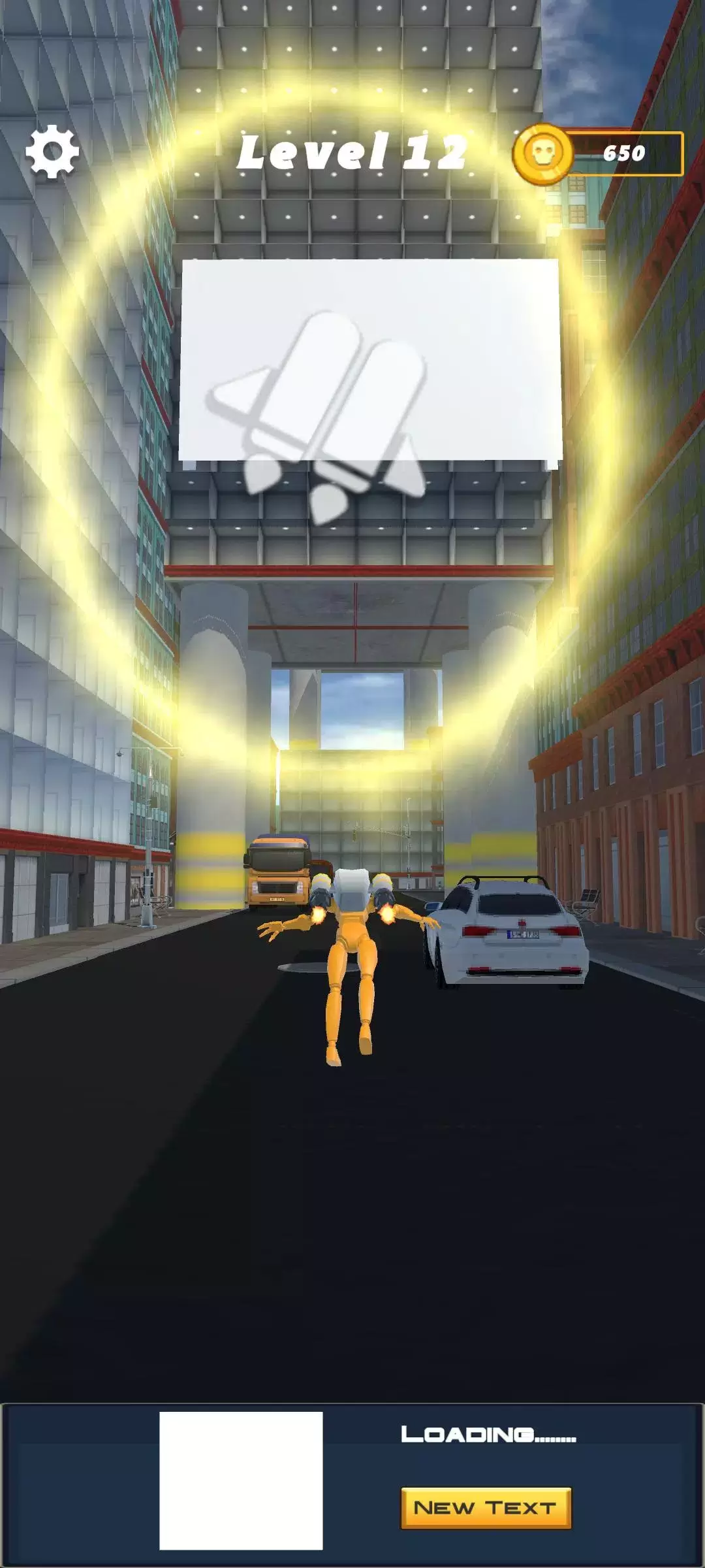 Jetpack Ragdoll: Fly Adventure Tangkapan skrin 4