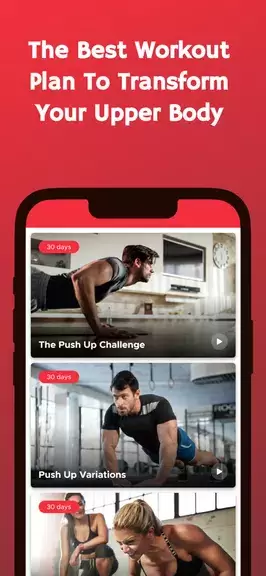 30 Day Push Up Challenge Schermafbeelding 3