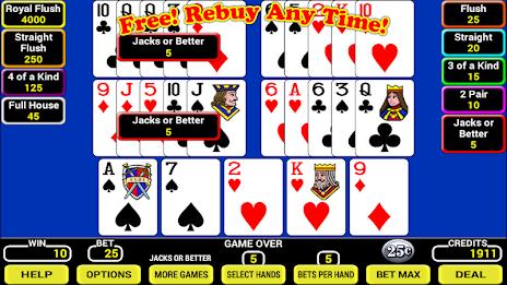 Five Play Poker Screenshot 1