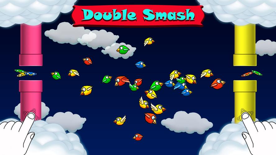 Fun Birds Game - Two players Скриншот 2