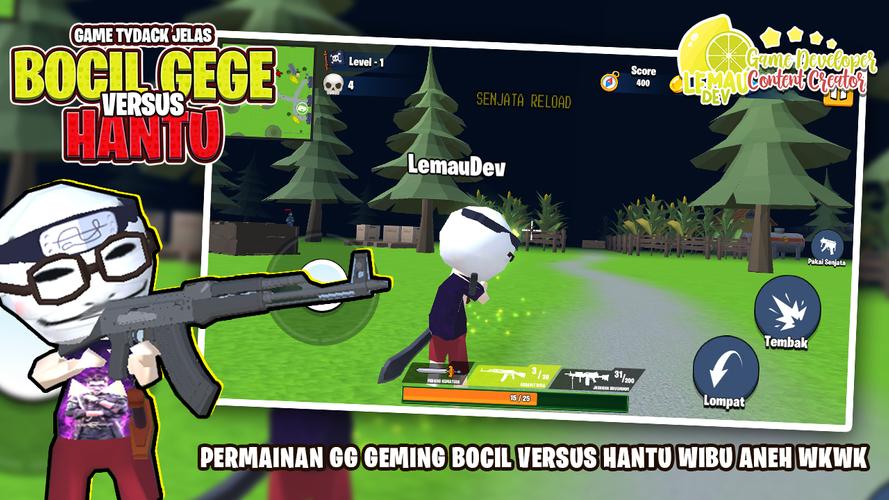 Simulator Bocil vs Hantu Screenshot 4